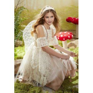 BRAND NEW Chasing Fireflies Vintage Boho Fairy costume (complete) - girls 6 (sm)